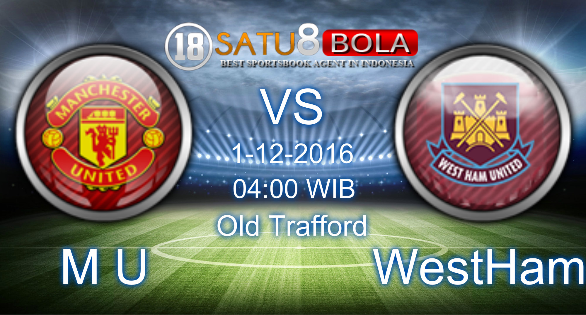 prediksi-manchester-united-vs-west-ham-united-1-desember-2016