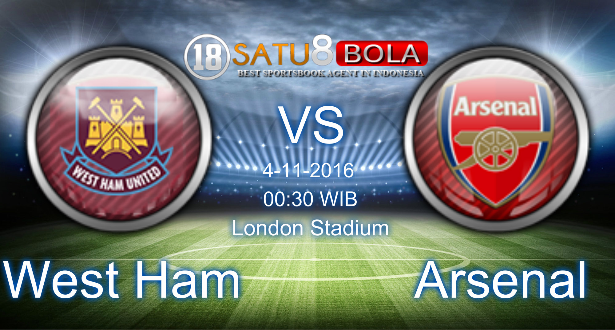 prediksi-west-ham-united-vs-arsenal-04-desember-2016