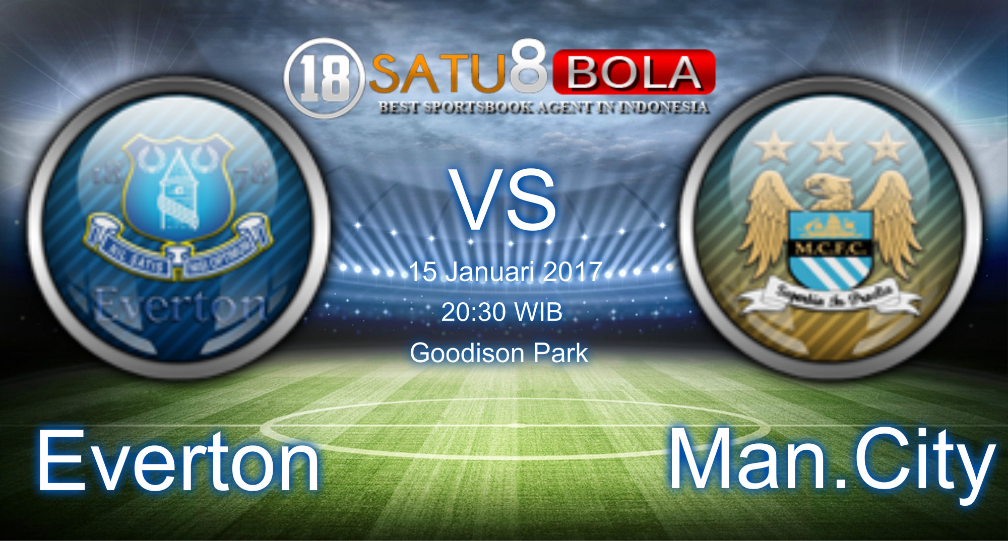 Prediksi Everton vs Manchester City 15 Januari 2017