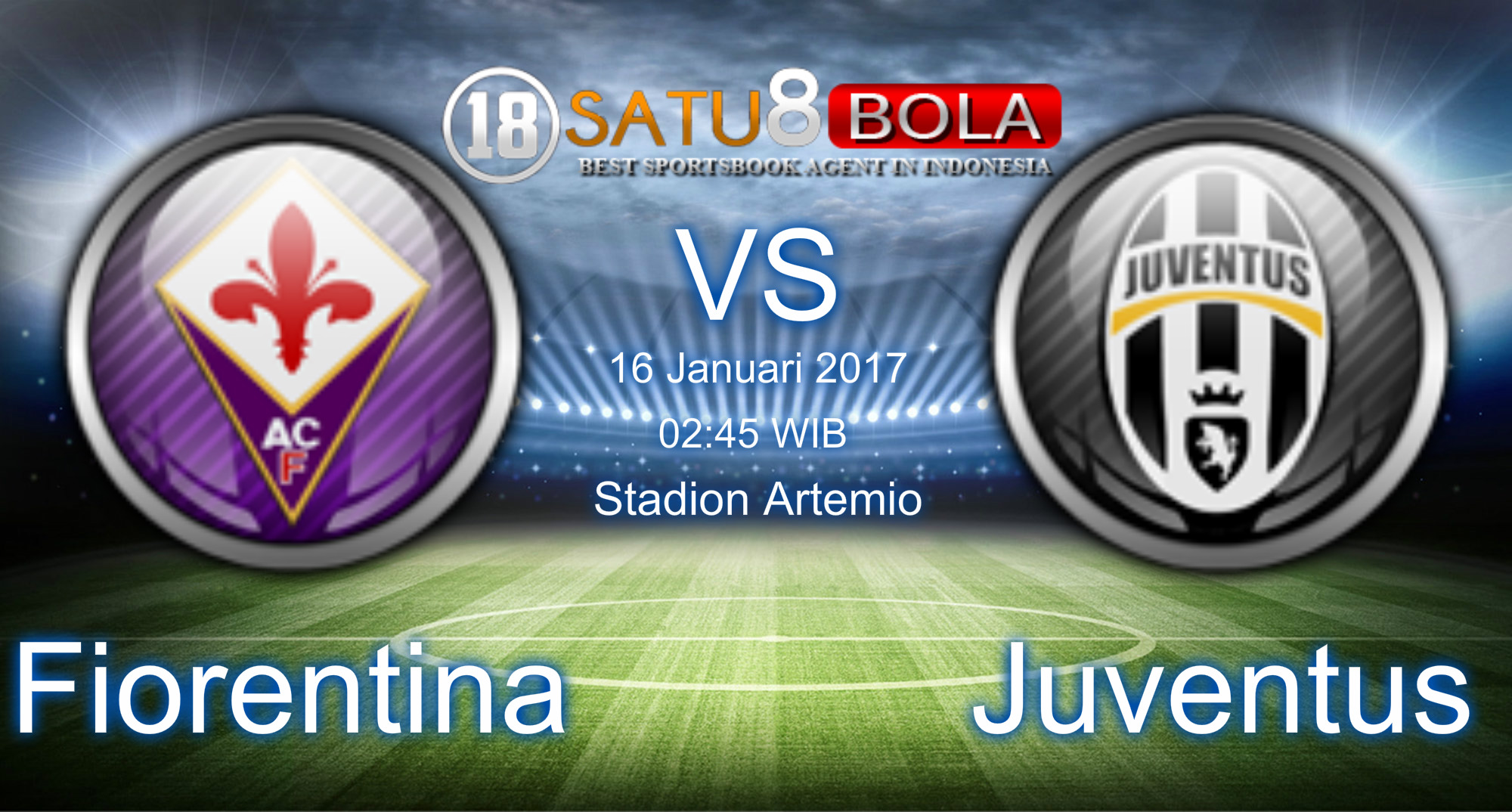 Prediksi Fiorentina vs Juventus 16 Januari 2017